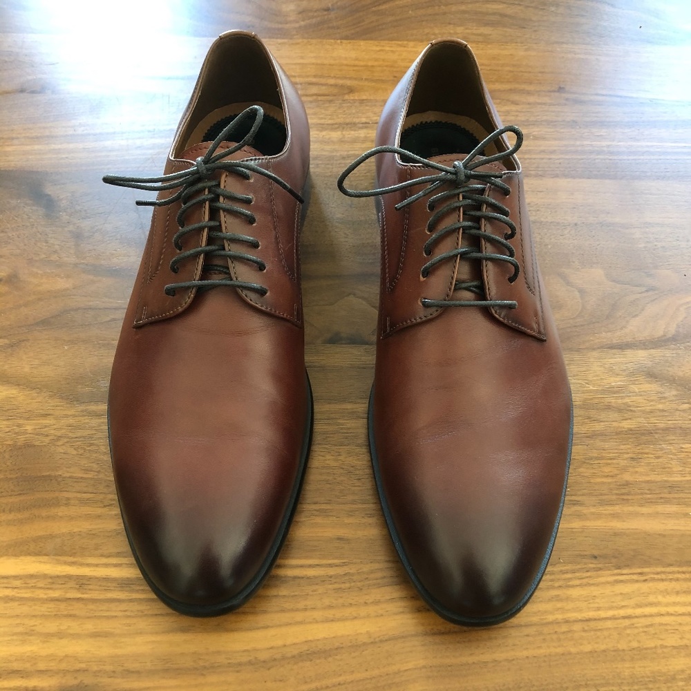 Blake Mckay Brown Leather Derbys